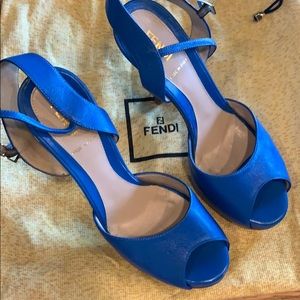 Brand new FENDI high heels sandals 💯 authentic